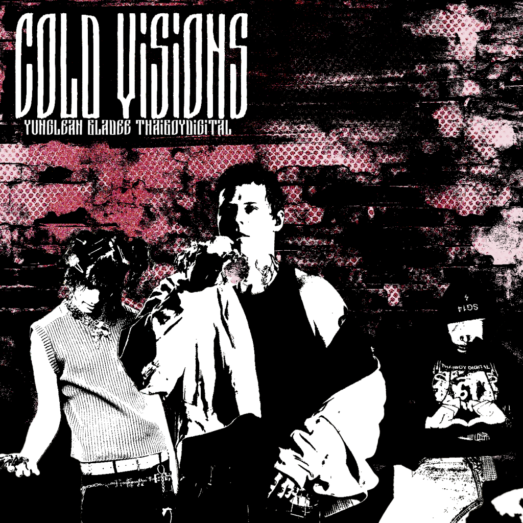 A raw visual study inspired by underground music culture, distortion, and high-contrast graphic expression.