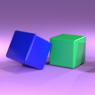 A short 3D motion study exploring timing, balance, and movement using simple geometric forms and colour. Created in Blender.